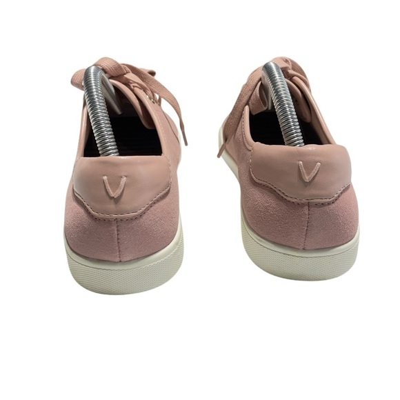 Vionic Womens Sunny Brinley Lace Up Sneaker Light Pink Suede Cushioned Sz 9 - Picture 5 of 10